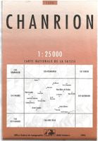 Swisstopo-Karte 1:25'000 1346 Chanrion