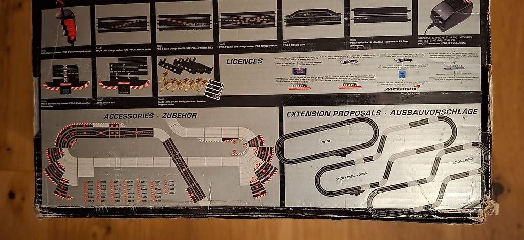 Piste: Autorennbahn Carrera PRO-X zu verkaufen – Usato da Attikon venduto da luschni 3