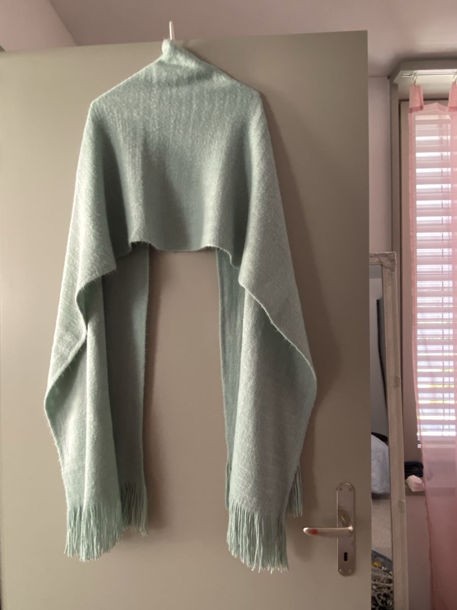 Foulard & Sciarpe: Schal lang mint mit Fransen neu – Nuovo (secondo la descrizione) da Brugg AG venduto da Honeybee6 2