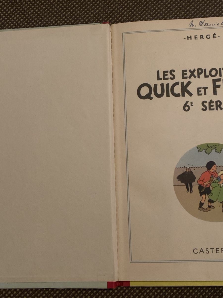 Fumetti: Quick et Flupke - 6e Série - Hergé - Casterman 1954 – Usato da Posieux venduto da pha_tnd9 1