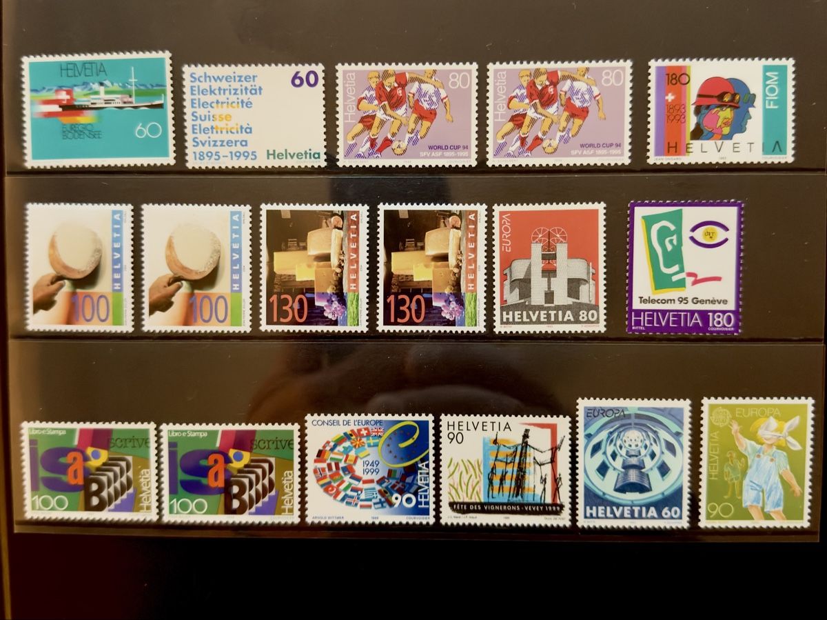 Tous les timbres: Frankatur CHF 100.- postfrisch – Neuf (Voir description) à Glattbrugg par Artos67 2