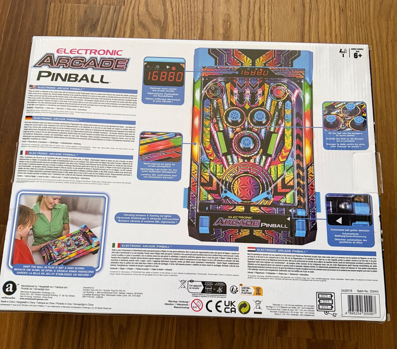 Flipperkästen: Electronic Arcade Tischflipper Pinball – Gebraucht aus Horgen von Auction-Kings 1