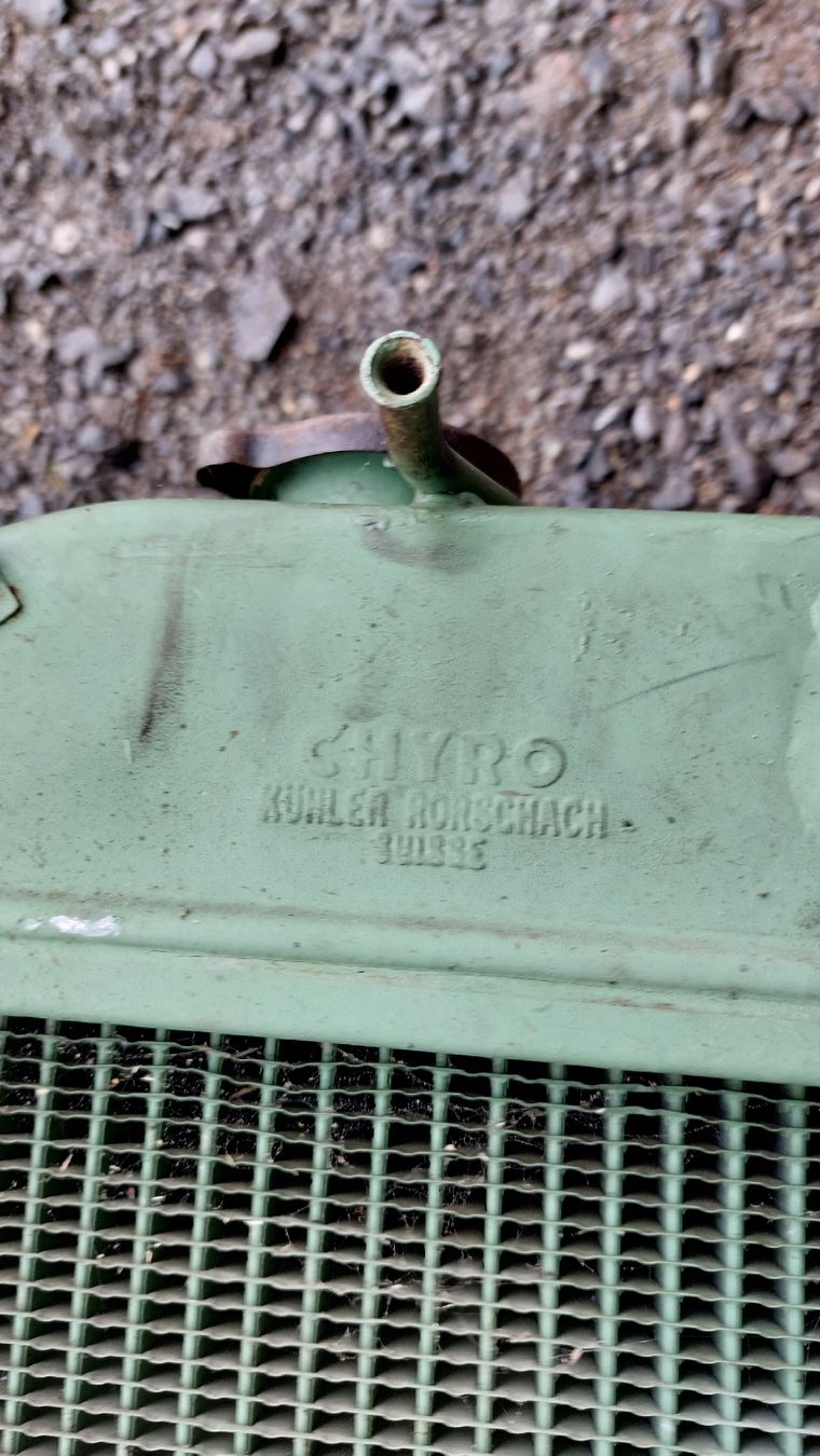 Bührer Trattori: Bührer Front mit Kühler – Usato da Stans venduto da PF2169 3