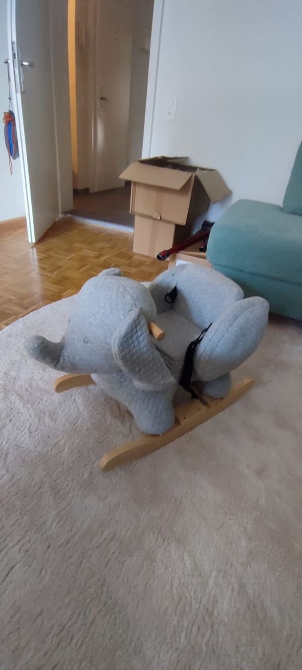 Nattou Giocattoli: Rocking Elephant for children – Usato da Basel venduto da fra_zg8p 1