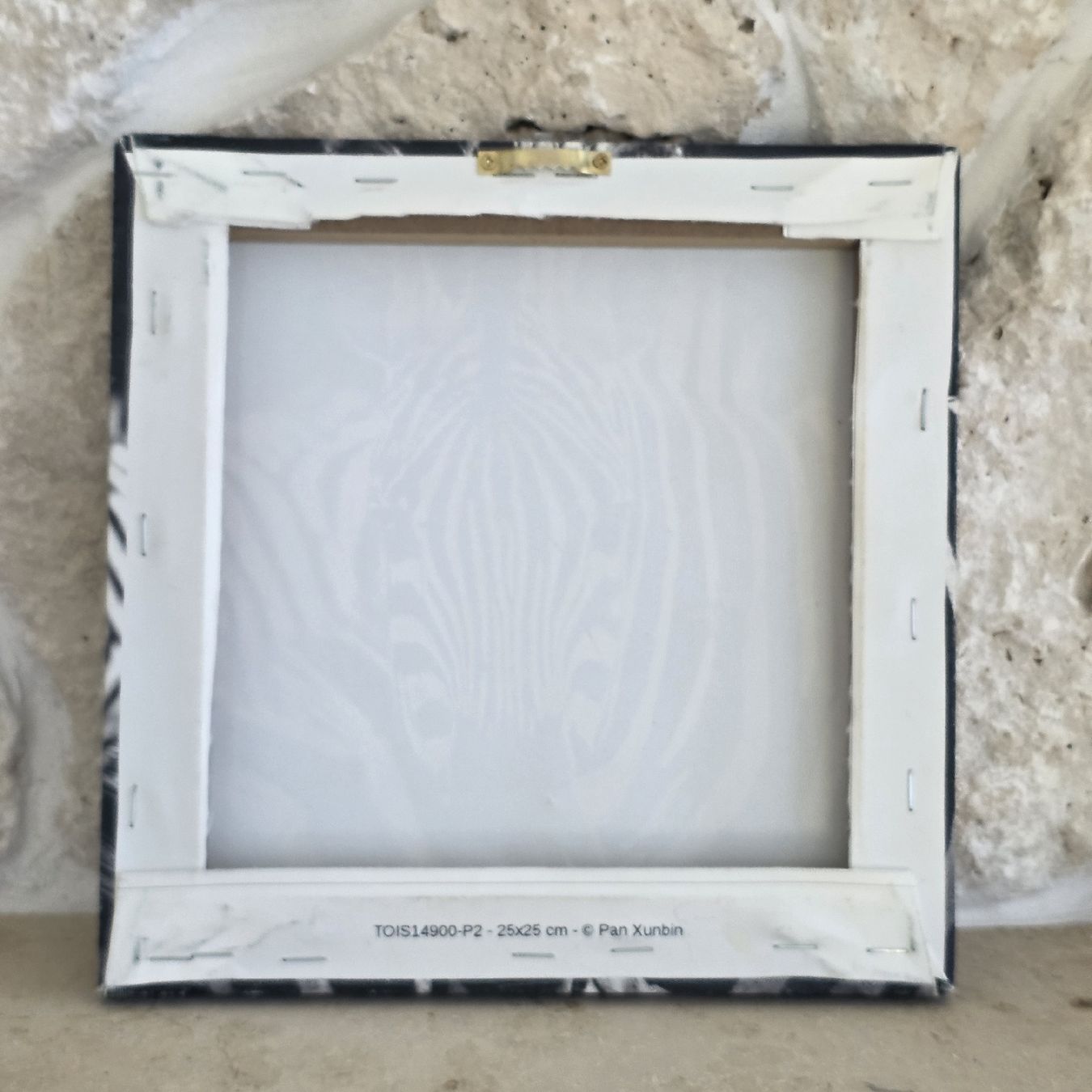 Foto & Immagini: Zebra Bild Leinwand schwarz weiss  – Usato da Rheinsulz venduto da Gilea 1