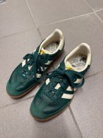 Adidas Samba Sneaker dunkelgrün weiss