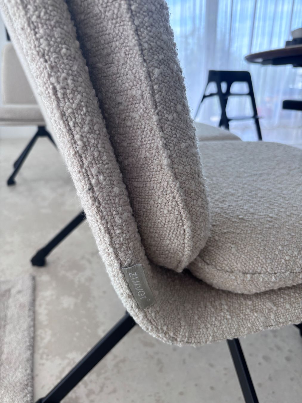 Sedie: Dinning chairs x3  ZUIVER Boucle beige – Usato da Uetikon am See venduto da man_rqm2 1