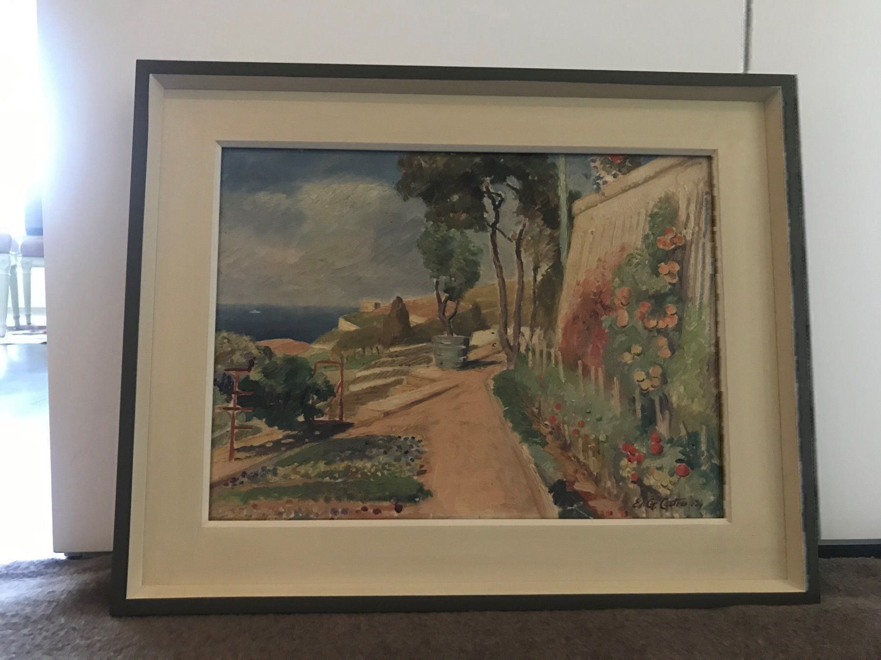 Dipinti: Süden, Inspirierendes Gemälde, 20. JH – Usato da Zürich venduto da Louis_xvi 1
