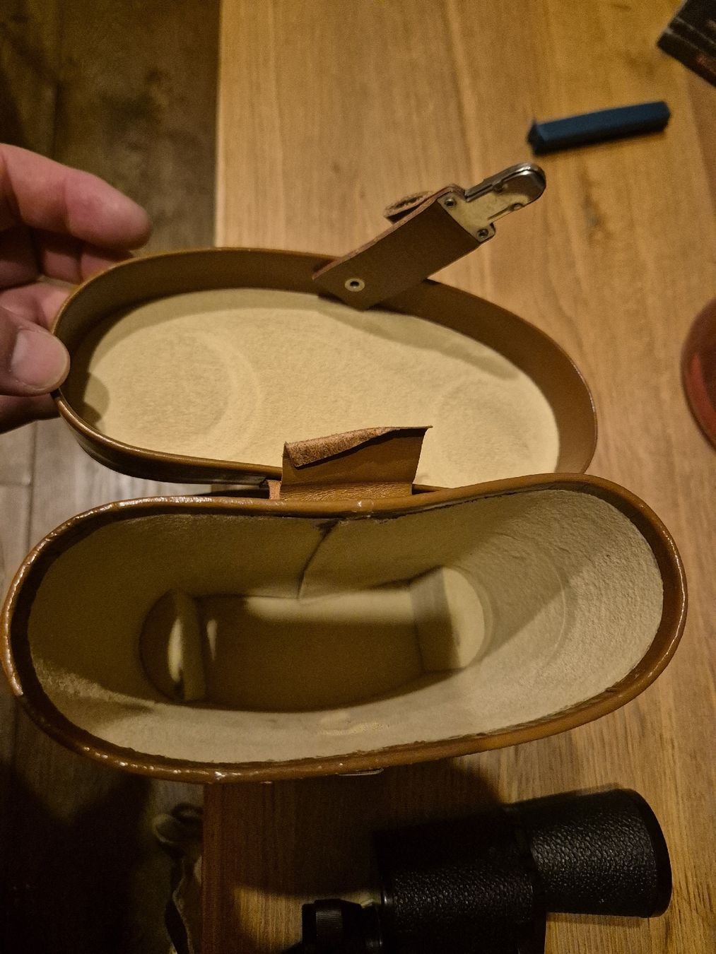 Feldstecher: original steinheil Fernglas/Feldstecher mit Ledertasche – Gebraucht aus Balgach von andreas4321 7