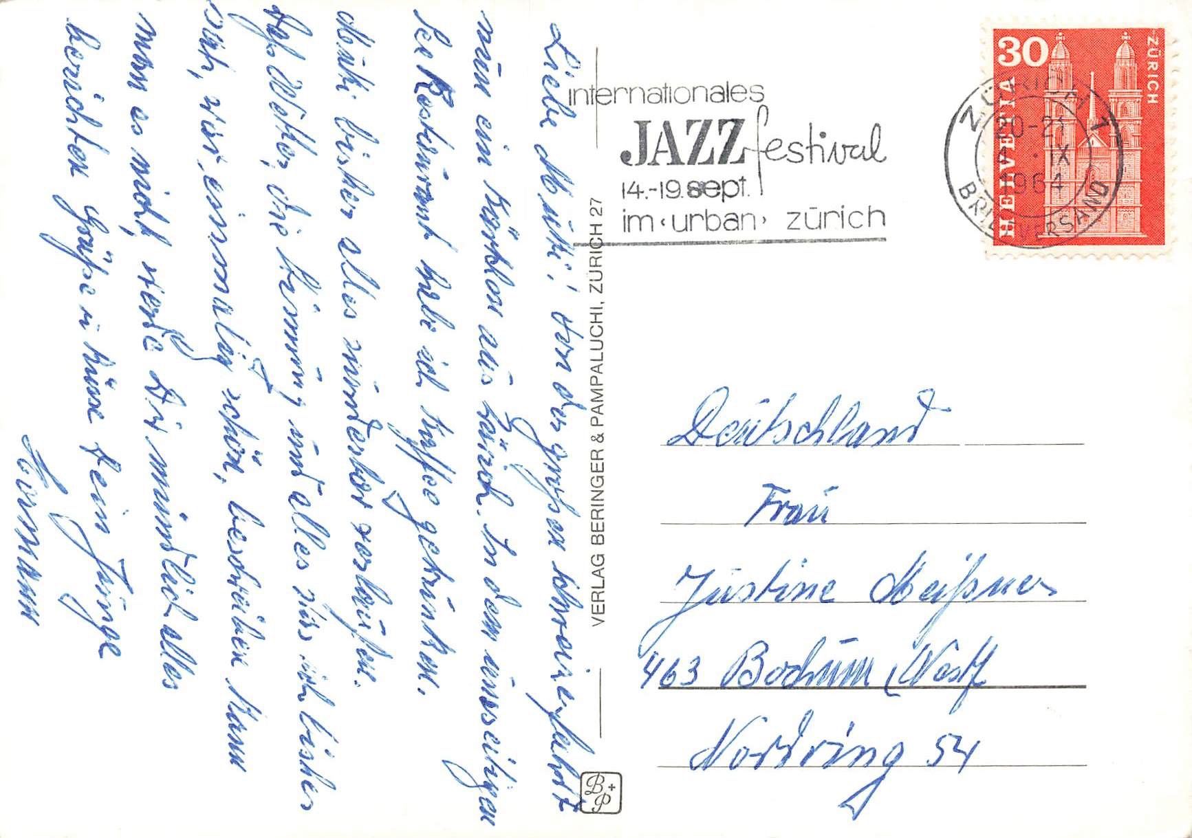 Cartes postales: Zurich G – D'occasion à Biasca par Blenio71 1