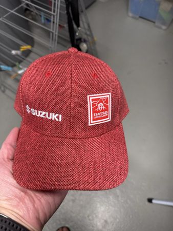 Suzuki Cap/Kappe, Rot, Neu, ESAF 2025 Glarnerland 🧢