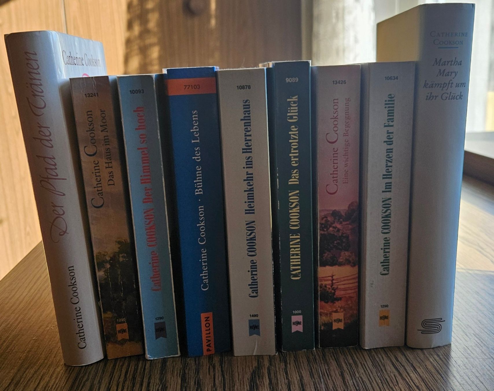 Libri: 9 Catherine Cookson Romane – Usato da St. Gallen venduto da Patrizia0711 2