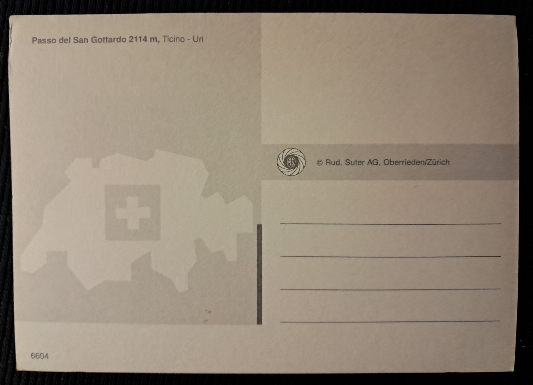 Cartoline postali: GOTTHARD – Usato da Ponto Valentino venduto da giorgia06 1