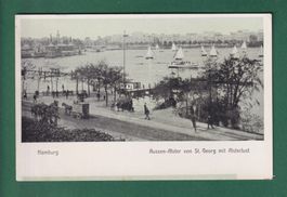 HAMBURG - Aussen-Alster von St. Georg