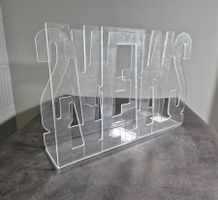 News Acryl Magazin Rack, Plexiglas Heft- Zeitungsständer