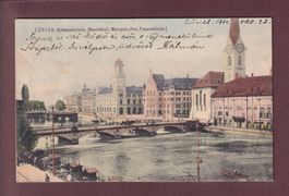 ZÜRICH - Schwanenkolonie - 1902