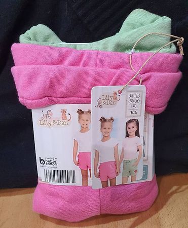 2er Set kurze Hosen von Lily&Dan (Aldi), Grösse 104 / NEU