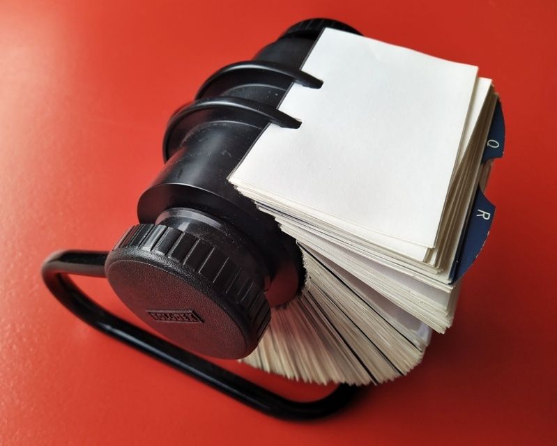 Raccoglitori: Rolodex - 600 fiches  – Usato da Morgins venduto da Laurentcorinne 1