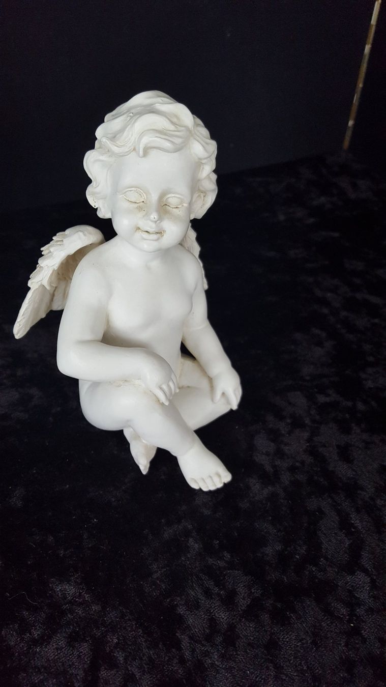 Statuette: sitzender Engel – Nuovo (secondo la descrizione) da Reinach venduto da 3Guggerli