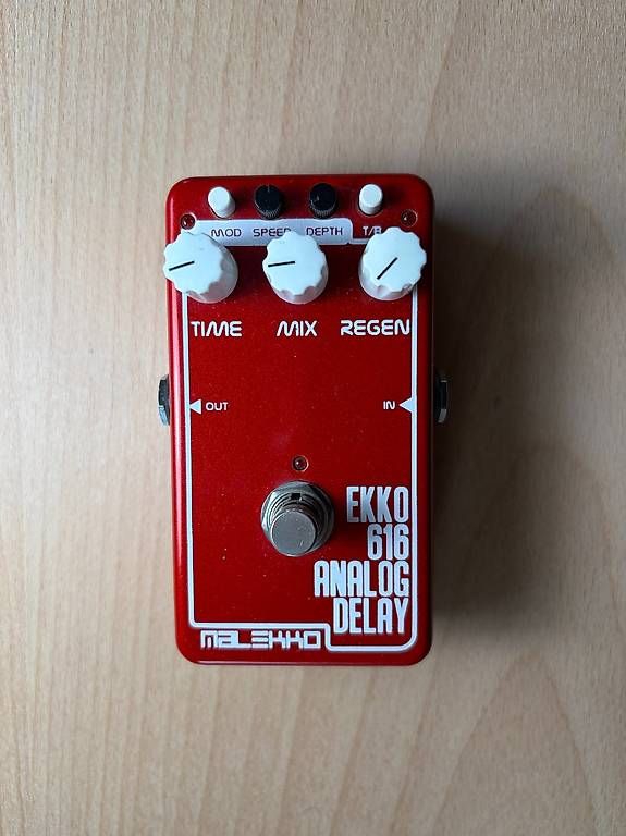 Strumenti musicali: Malekko Ekko 616  Delay analogique avec modulation  – Usato da Geneve venduto da Gibbons