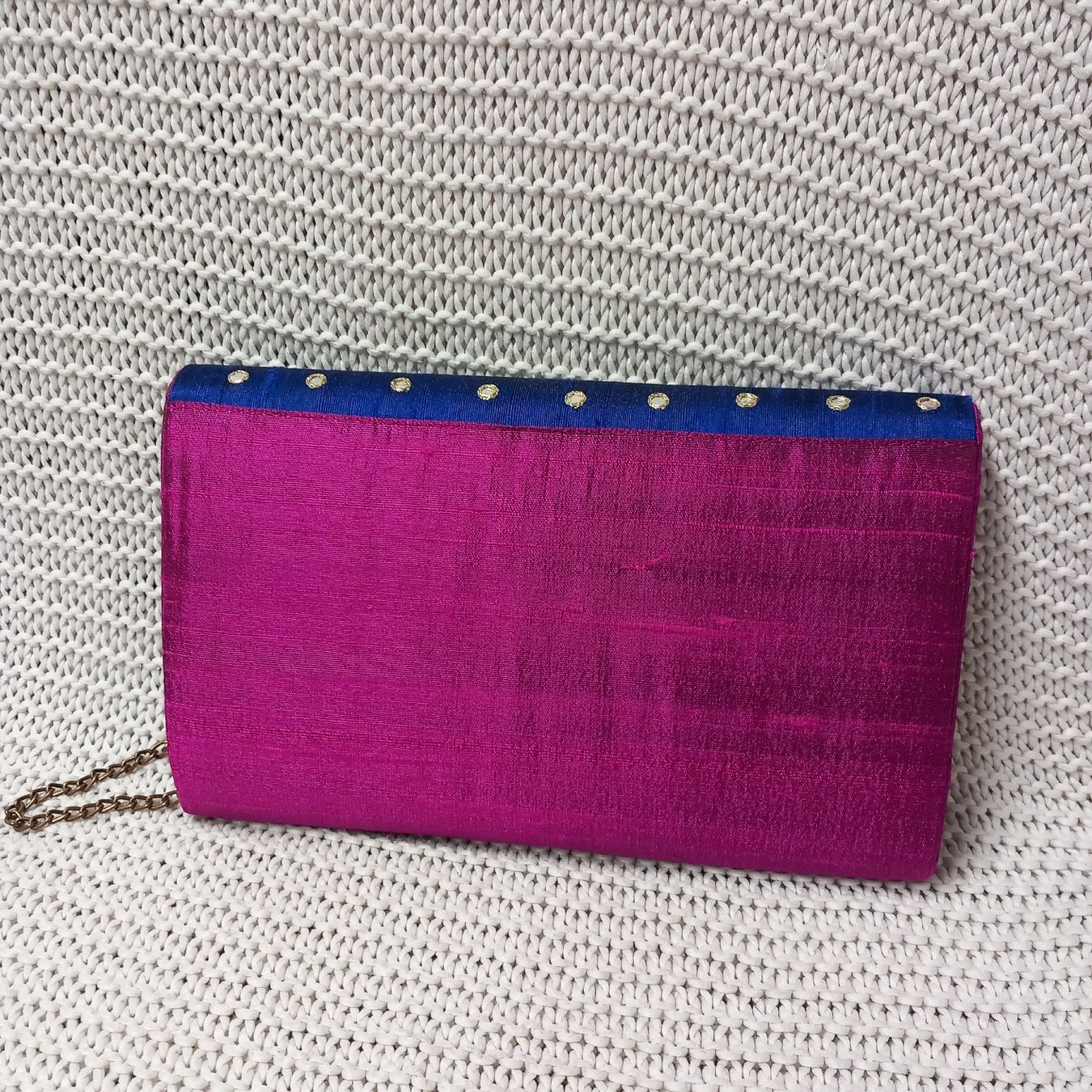 Borse da donna: Fabindia Seidenclutch, Tasche – Usato da Merligen venduto da muss_haben 1