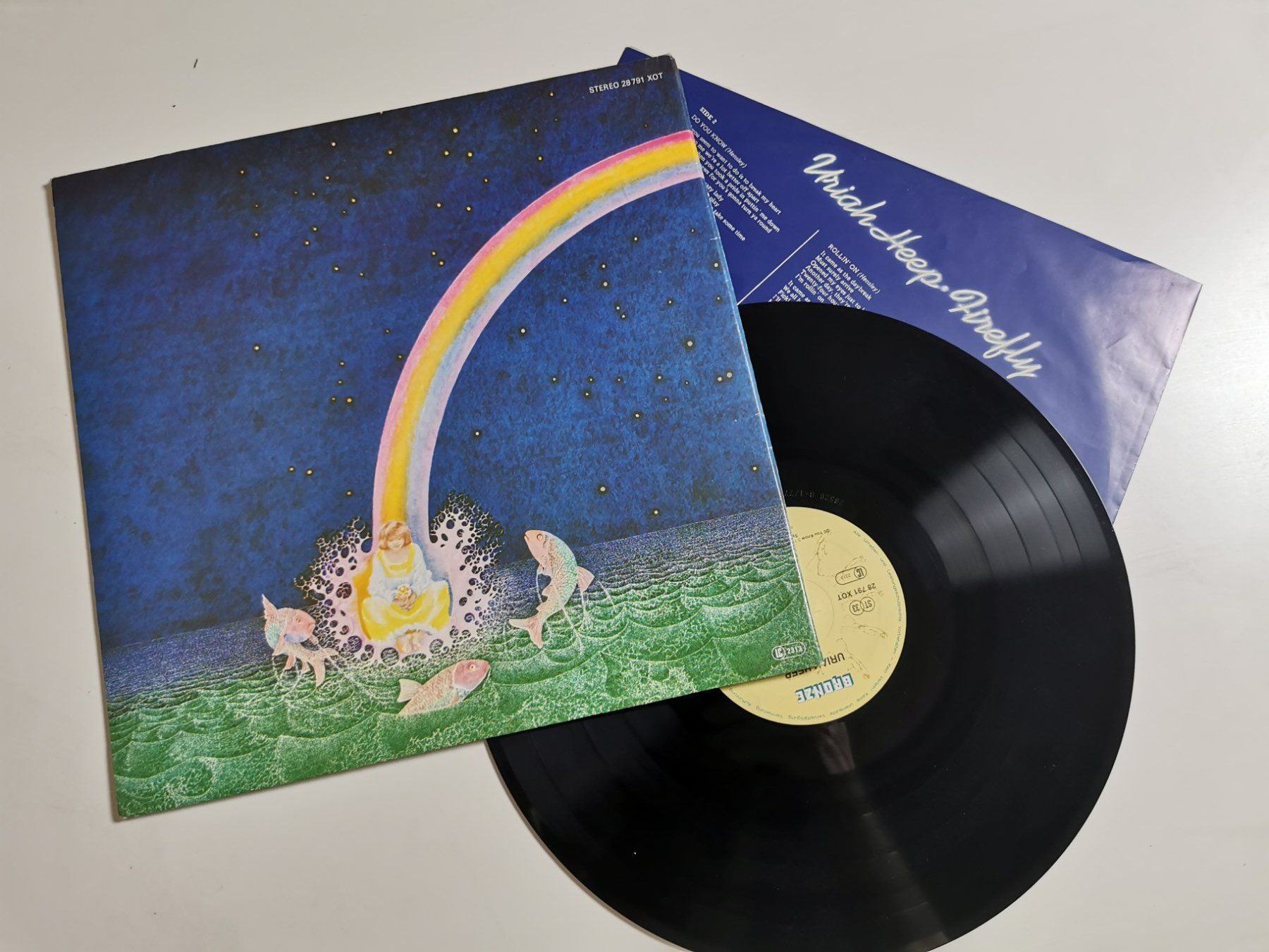 Vinyles: Uriah Heep - Firefly – D'occasion à Grafenried par Jukebox70 1