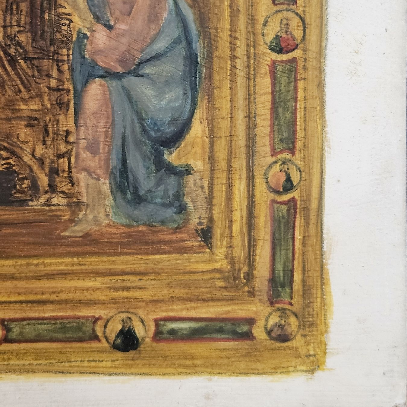 Gemälde: Sakrahl , Gemälde Madonna mit Kind und Engel – Gebraucht aus Kriens von gra_fhn7 5
