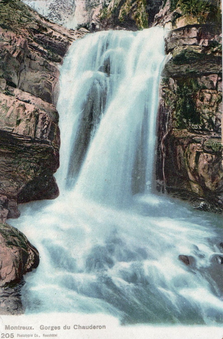 Ansichtskarten: Montreux - Gorges du Chauderon – Neu (gemäss Beschreibung) aus Melano von pisonsdro