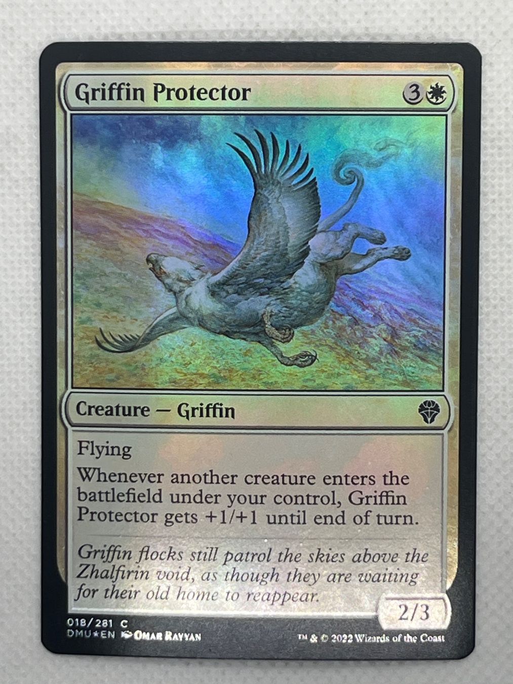Magic The Gathering Carte collezionabili: Magic The Gathering Foil - Griffin Protector - Selten! – Usato da Hinterkappelen venduto da Kim1992