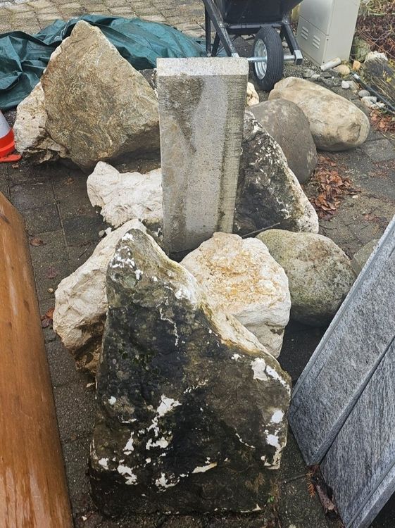 Steine für den Garten div. Grössen und Formen Kaufen auf Ricardo