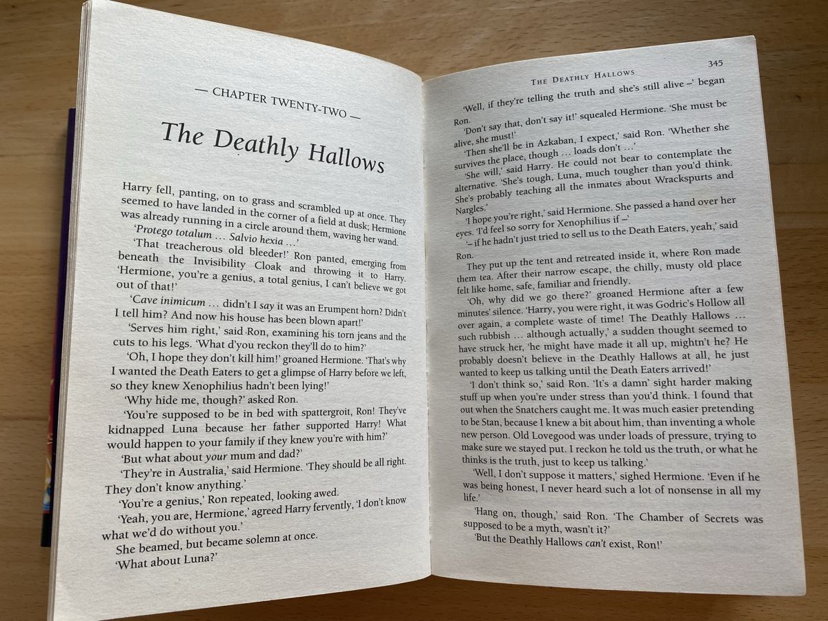 Bücher: Harry Potter and the Deathly Hallows – Gebraucht aus Schwarzenburg von Michellu 7
