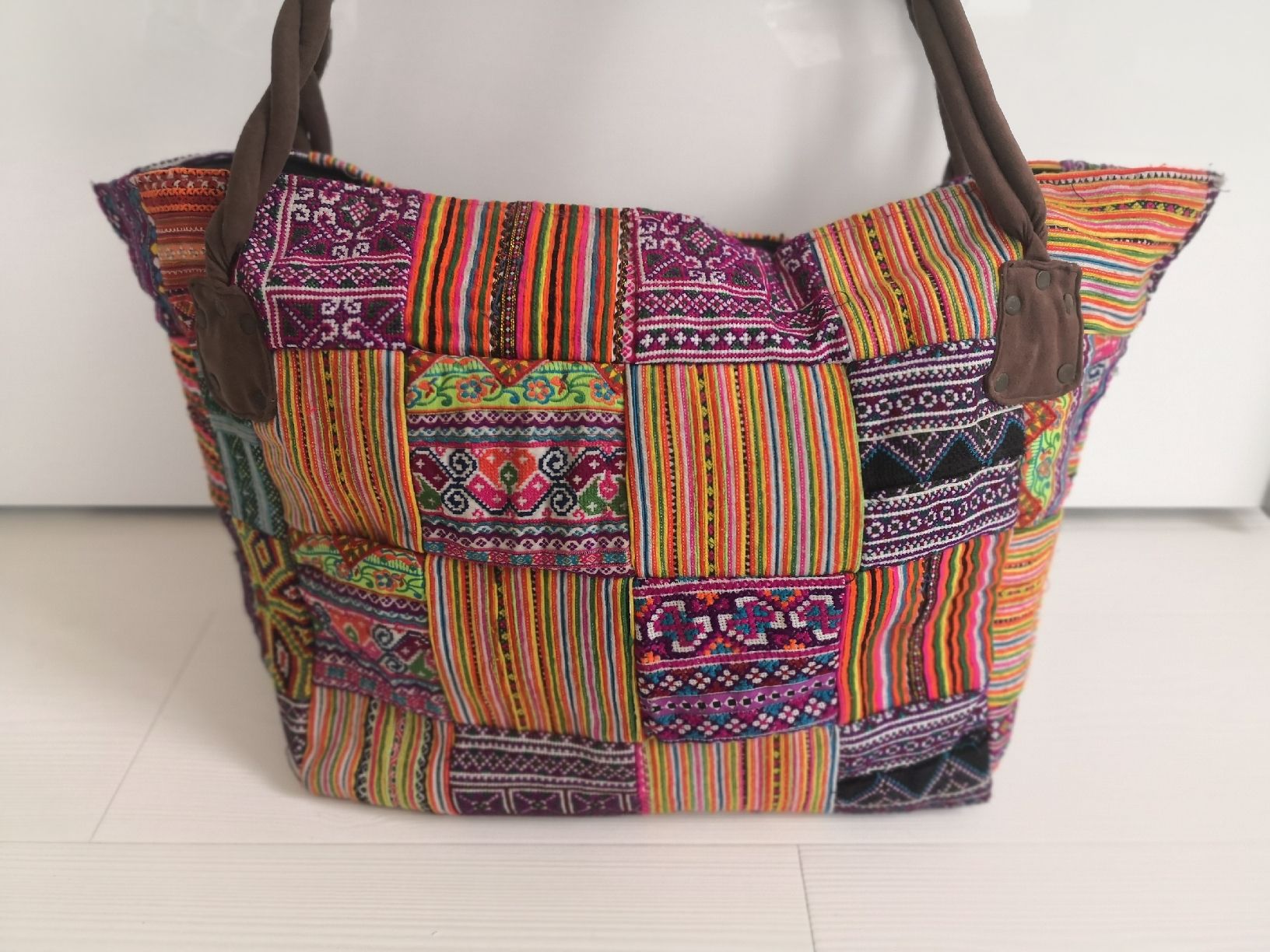 Borse da donna: 🤩BOHO-CHIC HANDGEMACHTE ETHNO PATCHWORK XXL TASCHE NEU – Nuovo (secondo la descrizione) da Olten venduto da Naja-Twins-Twins 8