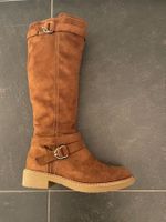 Neuwertige Stiefel braun, gefüttert, Grösse 39