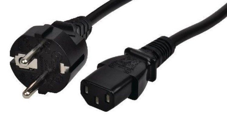Cavi: EU Strom Gerätekabel, schwarz, 1.8 Meter, black, power cable – Nuovo (secondo la descrizione) da Winterthur venduto da YaV 1