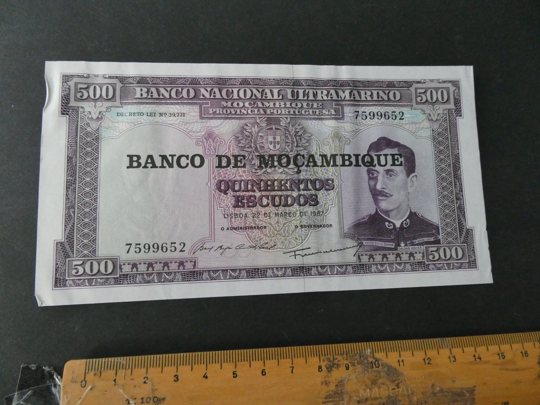 Banconote: Mocambique 1967, 500 Escudos – Usato da Hinterforst venduto da Rohusri
