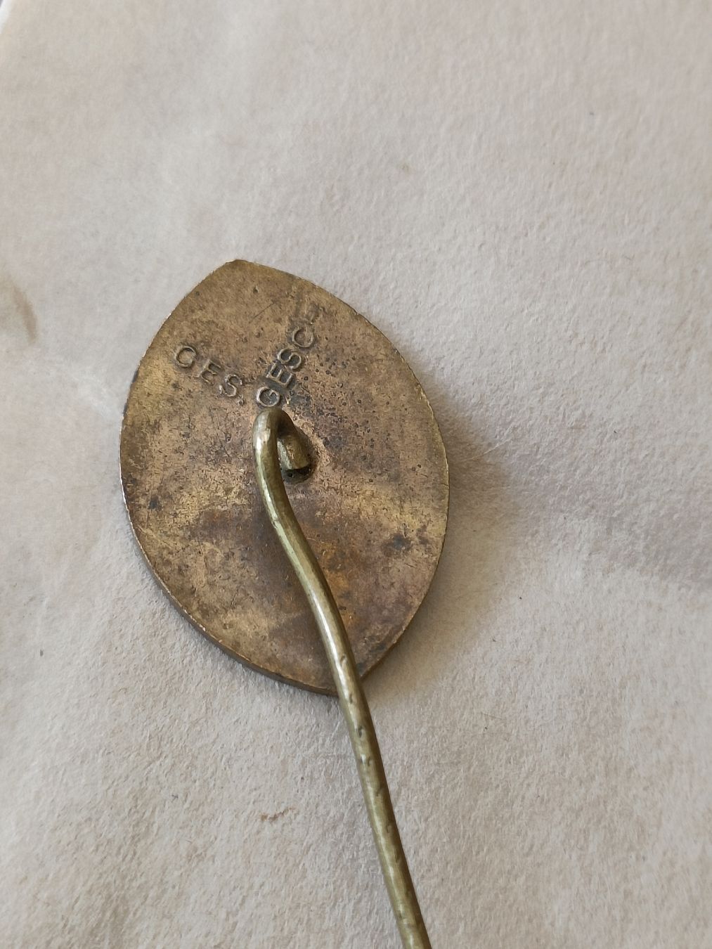 Placchette & Badge: Altes Abzeichen / Gott segne das ehrbare  Handwerk ca. 1920 – Usato da Brugg AG venduto da Ente015 2