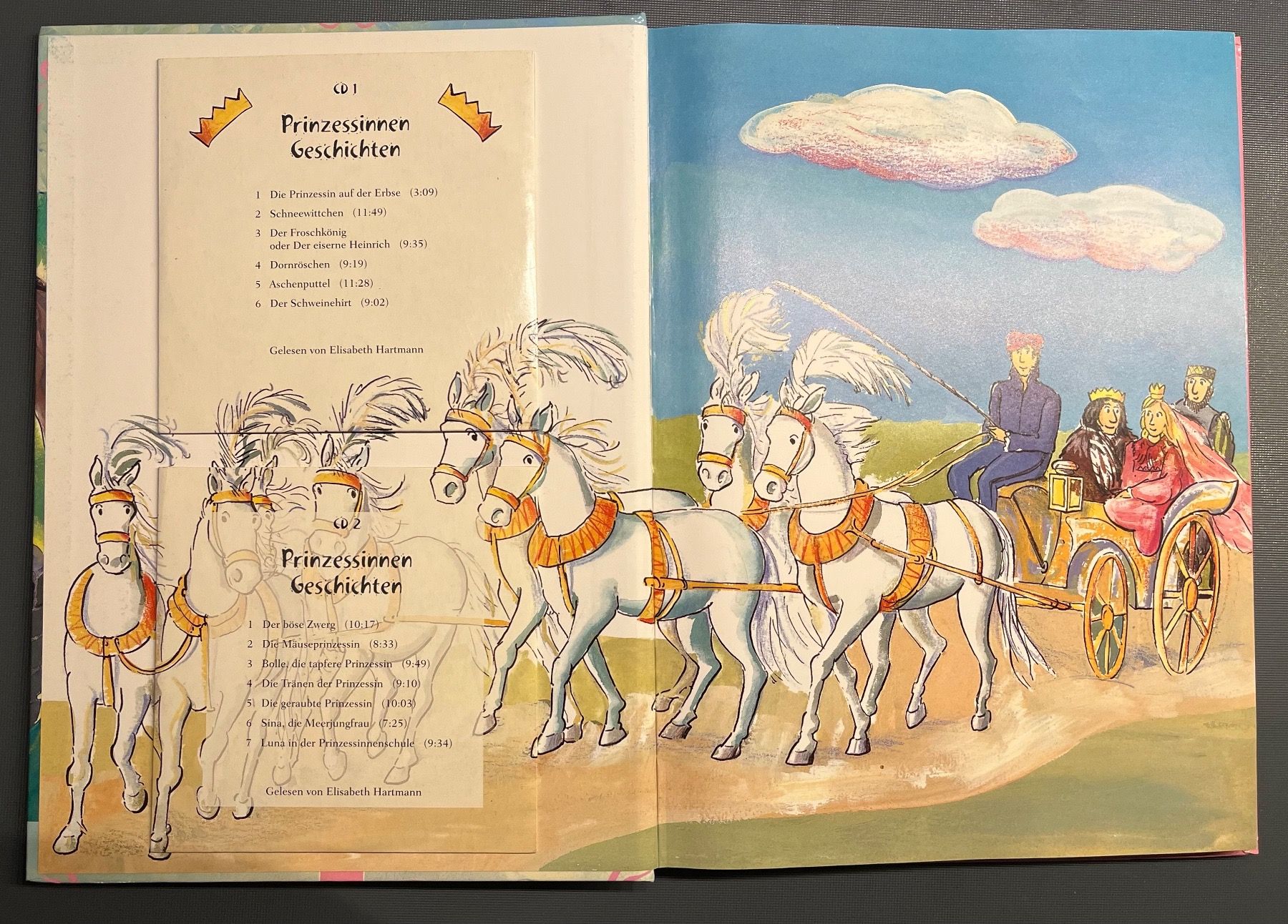 Libri: Prinzessinnengeschichten, inkl. 2 CDs – Usato da Kirchberg BE venduto da qualle01 4