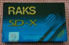 RAKS SD-XS 90 / cassette - kassette MC scellée