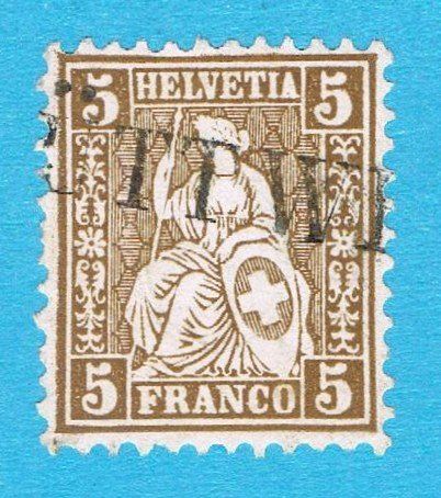 Tutti i francobolli: Stabstempel Hüttwilen – Usato da Biberstein venduto da Jura39