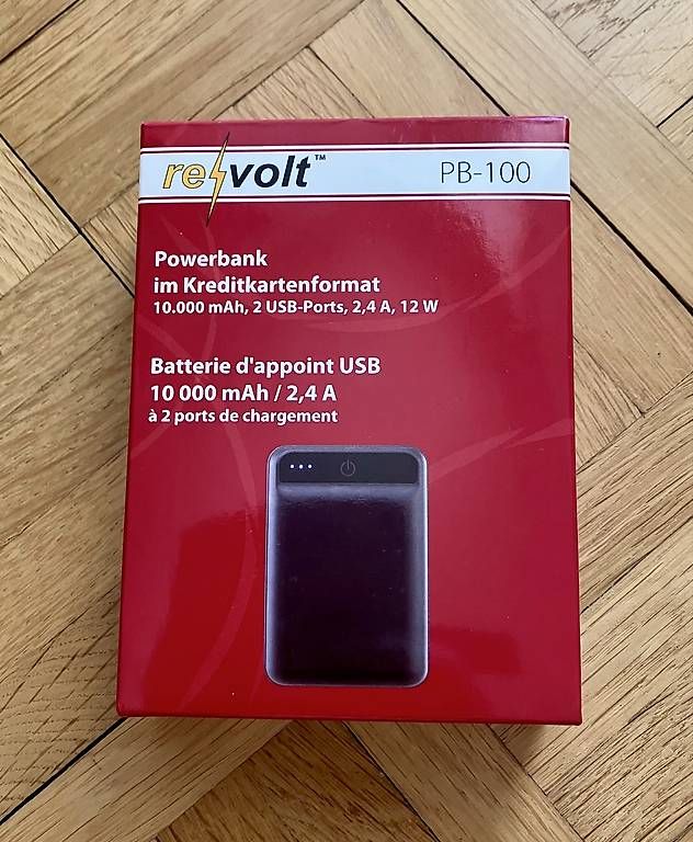 Caricabatterie: Powerbank im Kreditkartenformat – Usato da Zürich venduto da pas_y6lb