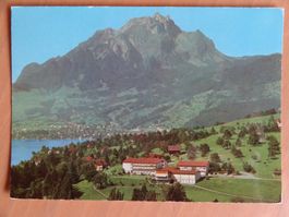 Kurheim St. Chrischona mit Pilatus - LU - 1970