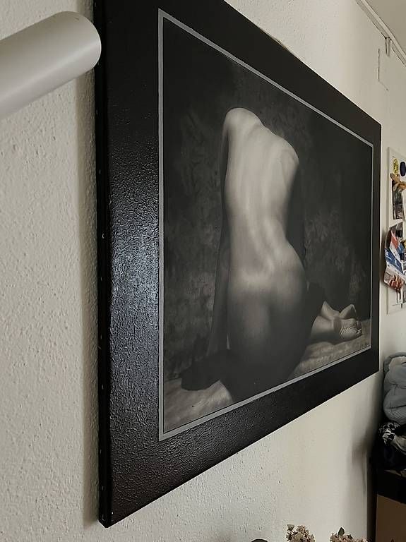 Foto & Immagini: Naked back Nude original painting – Usato da Schwerzenbach venduto da lau_8kgt 1