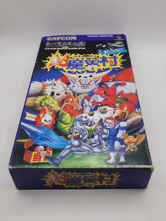 Super Ghouls ‘n Ghosts – Super Famicom – NTSC/J Japon – Bon état