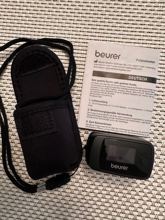 Beurer Pulsoximeter PO 45 (Gebraucht) in Bern für CHF 26 – mit ...