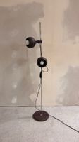 Space Age Stehlampe 2-flammig Augapfel-Spots in Braun Metall