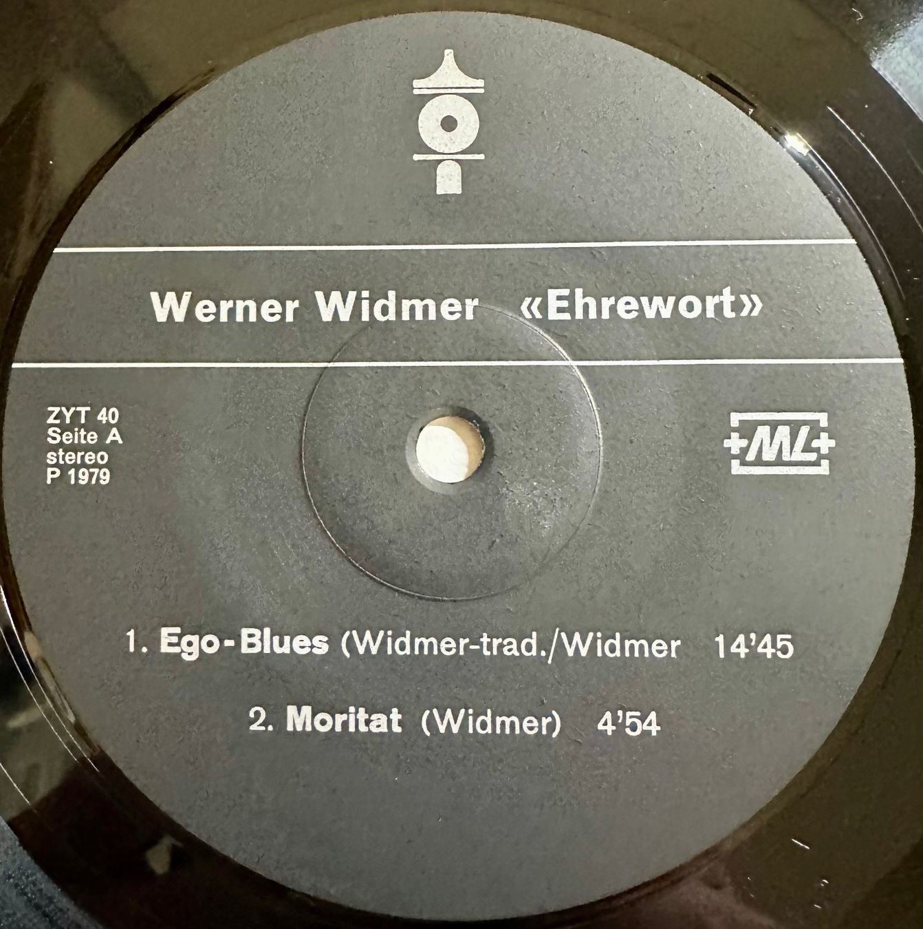 Dischi in vinile: Werner Widmer - Ehrewort // LP: VG+; Sleeve: VG+ – Usato da Zürich venduto da saltbee 2