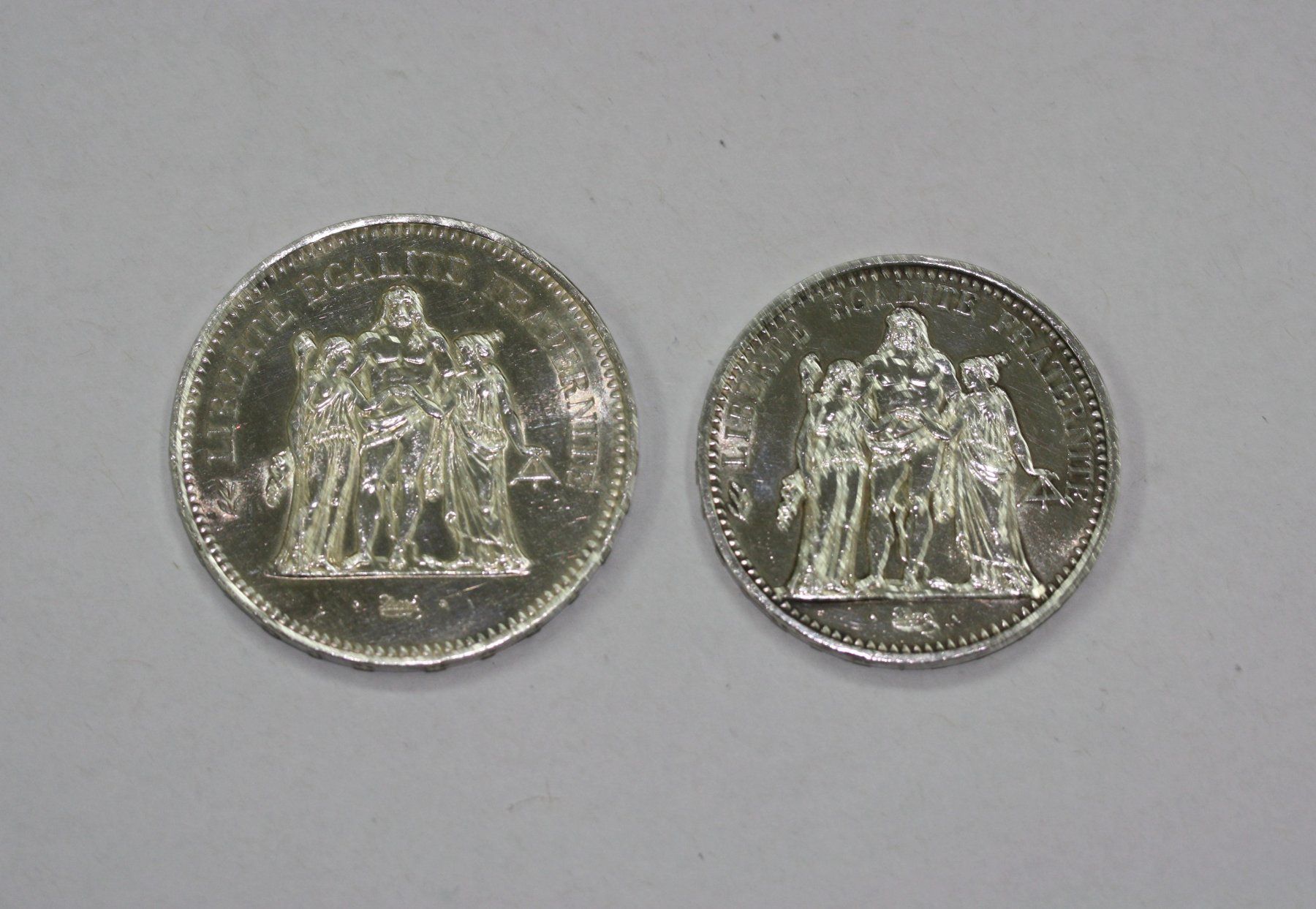 Tutti le monete: 50 & 10 Francs 55 Gramm 900er Silber – Nuovo (secondo la descrizione) da Chur venduto da Invinoveritas 1