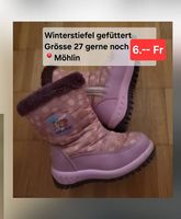 Winterstiefel gefüttert Grösse 27