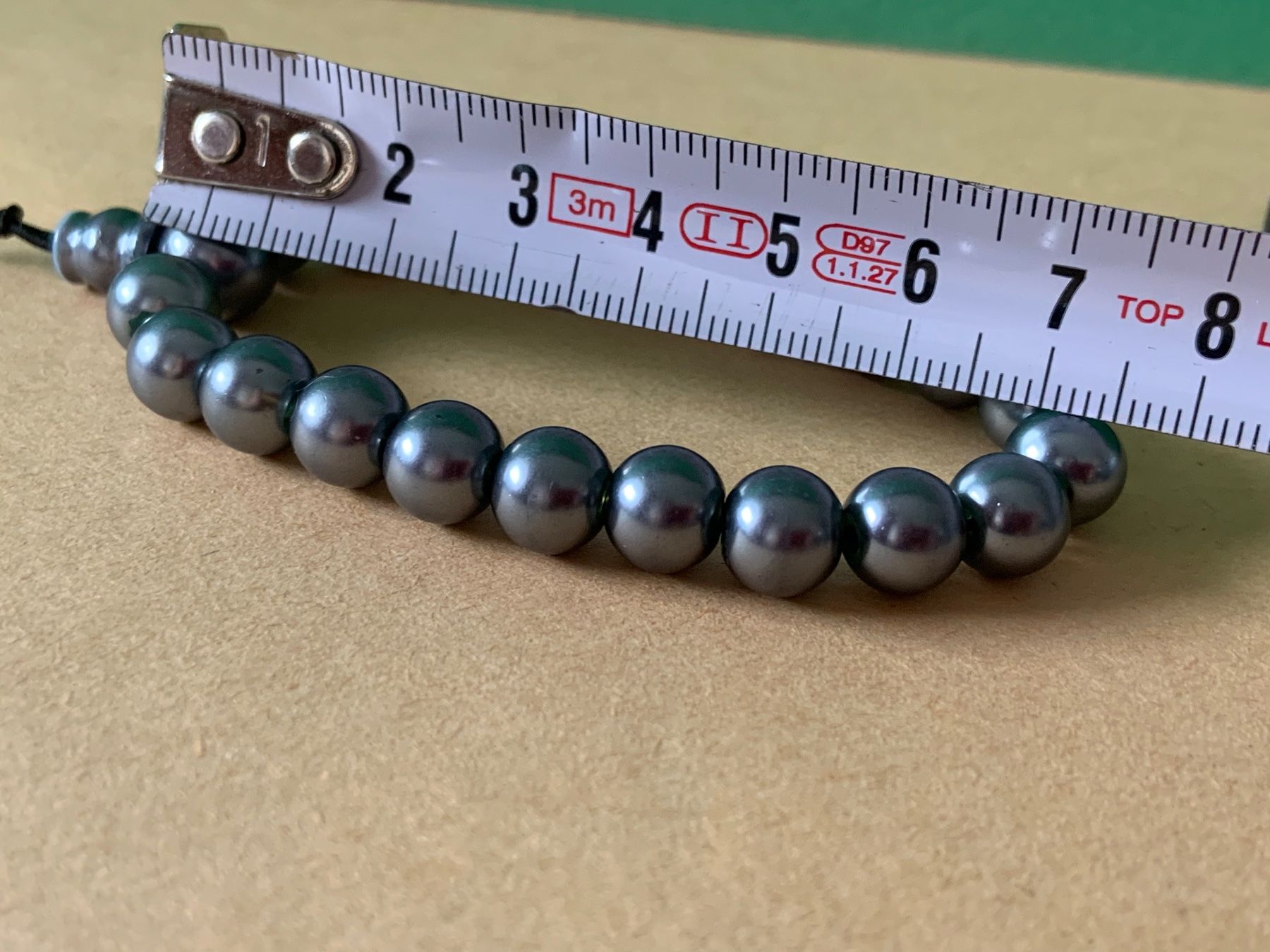 Bracciali & Braccialetti: Armband Anthrazit leuchtend – Usato da Dittingen venduto da Bijoubelle 3