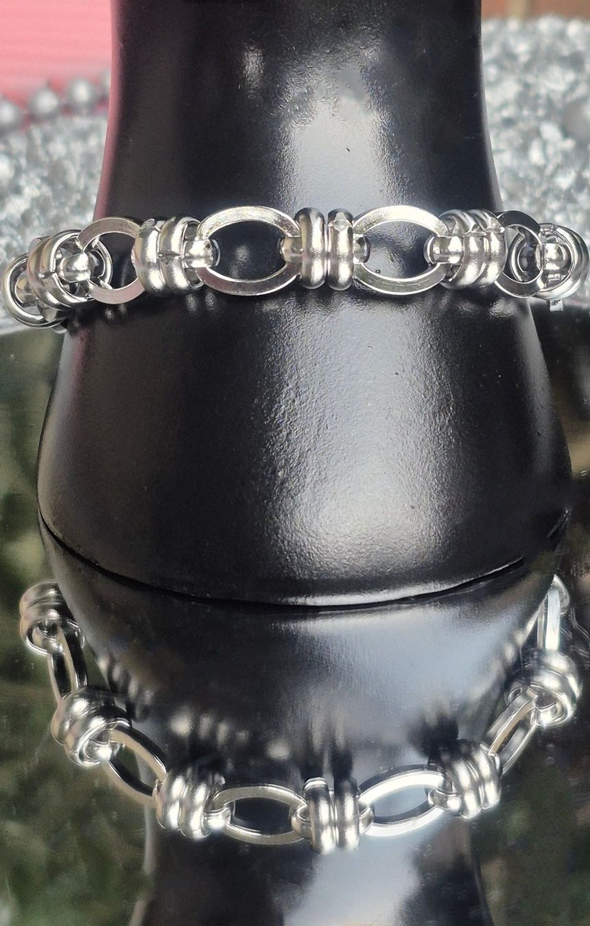 Armbänder & -reifen: Bracciale in acciaio inossidabile – Neu (gemäss Beschreibung) aus Giubiasco von Stefaniav 1
